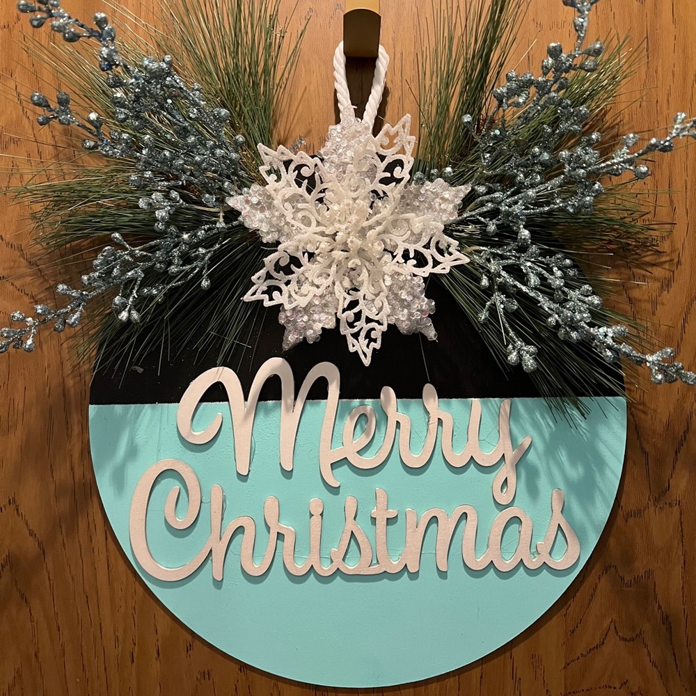 Merry Christmas Door Hanger